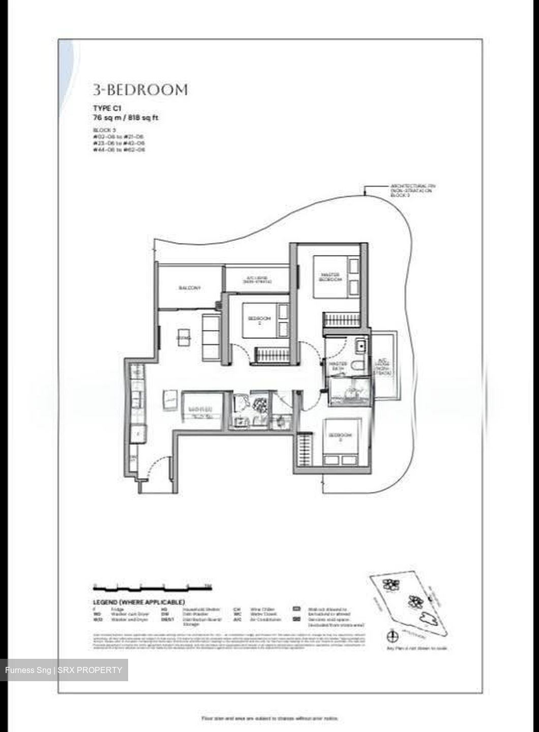 Zyon Grand (D3), Apartment #636165431